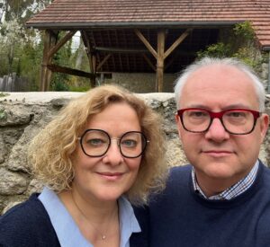 Caroline and Franck Jaloux, founders of Yes Conciergerie La Plagne
