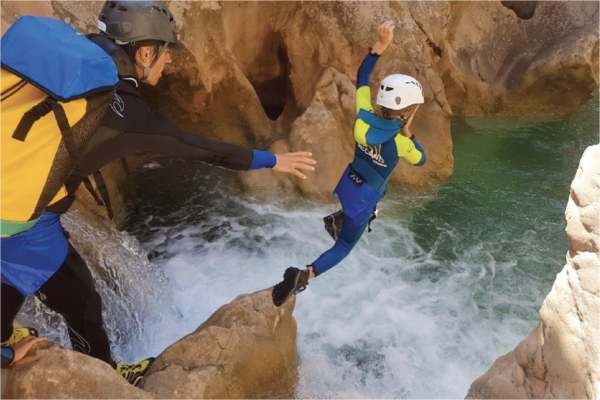 Canyoning — La Plagne